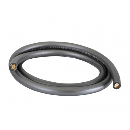 Auto-Connect 2 metrin virtajohto 100% kuparia 20mm², harmaa ryhmässä Autohifi / Kaapelit / Virtakaapelit @ BRL Electronics (720C204G2M)