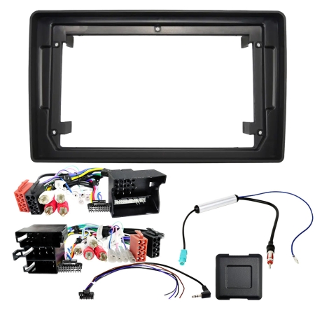 Auto-Connect asennussarja 9 tuuman autosoittimelle, Audi A4 B6/B7 2001-2009 ryhmässä Autohifi / Mikä sopii autooni / Audi / Audi A4 / Audi A4 2004-2008 osoitteessa BRL (720F9AU2)