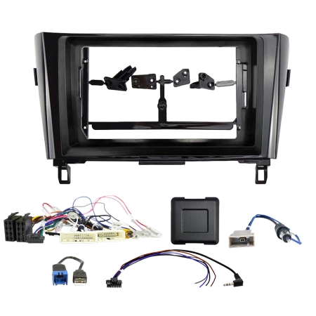 Auto-Connect asennussarja 9/10.1 tuuman autosoittimelle, Nissan Qashqai, X-Trail ja Rogue ryhmässä Autohifi / Mikä sopii autooni / Nissan / Qashqai / Qashqai 2013-2021 osoitteessa BRL (720F9NS1)