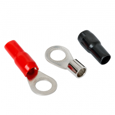 Auto-Connect punainen ja musta rengasliitin M12, 21 mm² ryhmässä Autohifi / Tarvikkeet / Asennustarvikkeet @ BRL (720L1RT2112)