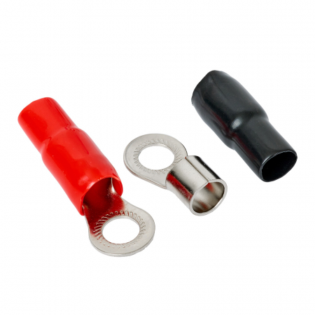 Auto-Connect punainen ja musta rengasliitin M12, 53 mm² ryhmässä Autohifi / Tarvikkeet / Asennustarvikkeet @ BRL (720L1RT5312)