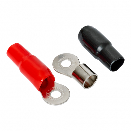 Auto-Connect punainen ja musta rengasliitin M8, 53 mm² ryhmässä Autohifi / Tarvikkeet / Asennustarvikkeet @ BRL (720L1RT538)