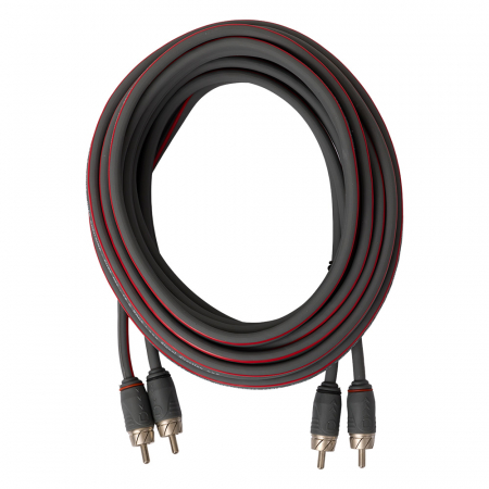 Auto-Connect kierretty matalatason kaapeli 5.5 metriä, Level 2 ryhmässä Autohifi / Kaapelit / Matalatasokaapelit @ BRL (720L2RCA55TB)