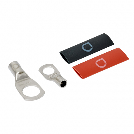 Auto-Connect punainen ja musta putkikaapelikenkä M8/M12, 10 mm² ryhmässä Autohifi / Tarvikkeet / Asennustarvikkeet @ BRL (720L2RT10W)