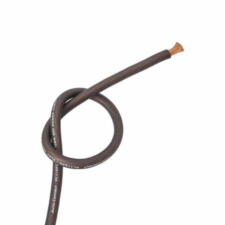 Auto-Connect musta virtakaapeli OFC 21.6mm², metritavara ryhmässä Autohifi / Kaapelit / Virtakaapelit @ BRL (720PC21OFCB)