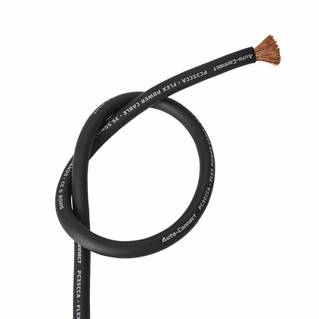 Auto-Connect musta virtakaapeli CCA 35.5mm², metritavara ryhmässä Autohifi / Kaapelit / Virtakaapelit @ BRL Electronics (720PC35CCAB)