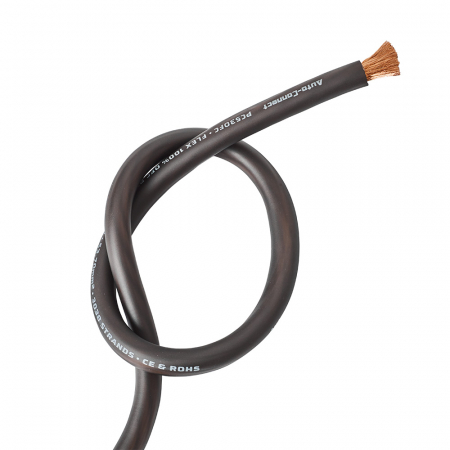 Auto-Connect musta virtakaapeli OFC 53.7mm², metritavara ryhmässä Autohifi / Kaapelit / Virtakaapelit @ BRL Electronics (720PC53OFCB)