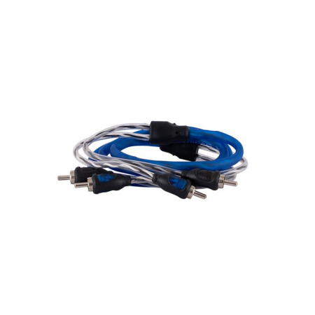 Auto-Connect matalajohdin 1 metri, Level 2 ryhmässä Autohifi / Kaapelit / Matalatasokaapelit @ BRL Electronics (720RCAL21)