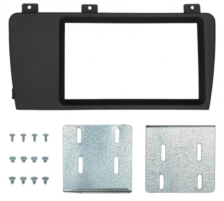 Asennuskehys 1/2-DIN, Volvo V70/S60 2005-2007 ryhmässä Autohifi / Mikä sopii autooni / Volvo / Volvo V70 / Volvo V70 2004-2007 / Stereon vaihto V70 2004-2007 @ BRL Electronics (720VO03FP2DIN)
