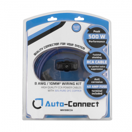 Auto-Connect CCA 30/70 kabelkit, 10mm² ryhmässä Autohifi / Kaapelit / Kaapelisarjat @ BRL Electronics (720WK108CCA)