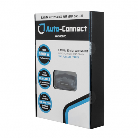 Auto-Connect OFC Kaapelikitti 50mm² ryhmässä Billjud / Kablar / Kabelkit @ BRL Electronics (720WK500OFC)