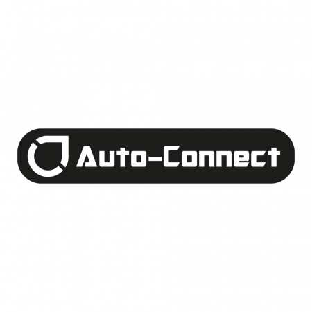 Auto-Connect-klistermärke 14x3cm, svart ryhmässä Autohifi / Tarvikkeet / Merchandise @ BRL Electronics (729LOGOFB)