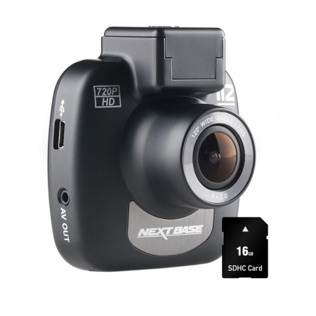Nextbase In-Car Cam 112 med 16GB SD-Kort ryhmässä Autohifi / Tarvikkeet / Kojelautakamerat @ BRL Electronics (750NBDVR11216G)