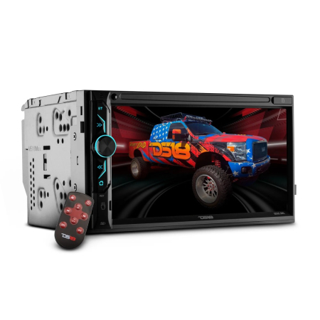 DS18 DDX6.9, autostereo CD/DVD:llä, Bluetoothilla ja USB:llä ryhmässä Uutuudet @ BRL (803DDX69)