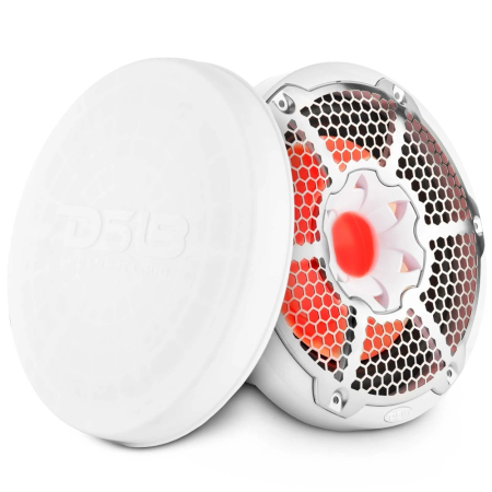 DS18 NXL-10SUB/WH, valkoinen 10 tuuman meribasso LED-valolla, pari ryhmässä Uutuudet @ BRL (803NXL10SUBWH)