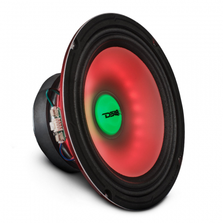 DS18 PRO-X8.4RGB, 8 tuuman RGB LED-keskibasso, kappale ryhmässä Autohifi / Kaiuttimet / Midbasso @ BRL Electronics (803PROX84RGB)