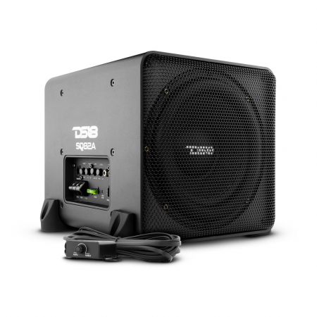 DS18 SQ82A, aktiivinen 8 tuuman basso ja passiivinen jäähdytin ryhmässä Autohifi / Subwooferit / Aktiivinen bassokotelo @ BRL Electronics (803SQ82A)