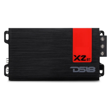 DS18 X2BT, kompakti kaksikanavainen vahvistin Bluetoothilla ryhmässä Autohifi / Päätevahvistimet / Kaksikanavainen osoitteessa BRL (803X2BT)