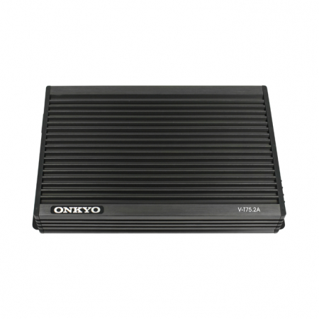 Onkyo V-T75.2A, kaksikanavainen päätevahvistin ryhmässä Autohifi / Päätevahvistimet / Kaksikanavainen @ BRL Electronics (806VT752A)