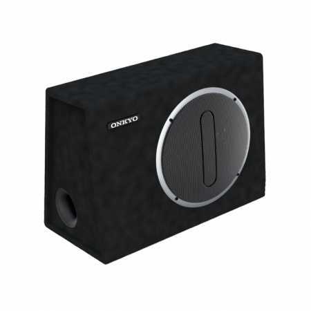 Onkyo X-W250AW, ohut aktiivinen 10 tuuman bassokaiutin ryhmässä Autohifi / Subwooferit / Aktiivinen bassokotelo @ BRL Electronics (806XW250AW)