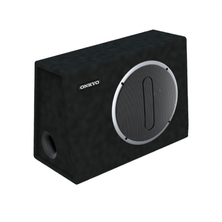Onkyo X-W300AW, ohut aktiivinen 12 tuuman bassokaiutin ryhmässä Autohifi / Subwooferit / Aktiivinen bassokotelo @ BRL Electronics (806XW300AW)