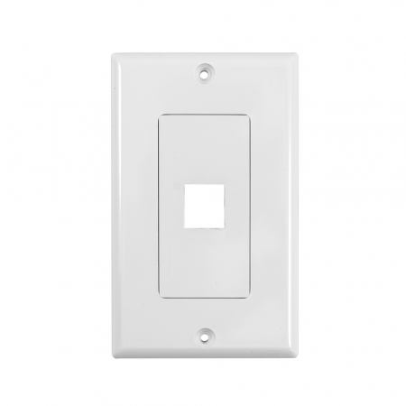 System One WP802 Wallplate  ryhmässä Kotihifi / Tarvikkeet / Liittimet ja paneelit @ BRL Electronics (815WP801)