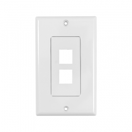 System One WP802 Wallplate  ryhmässä Kotihifi / Tarvikkeet / Liittimet ja paneelit @ BRL Electronics (815WP802)