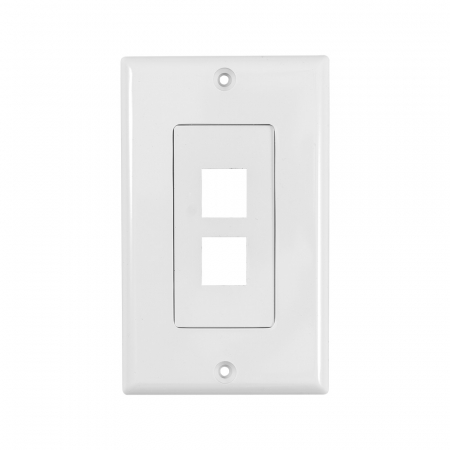 System One WP802 Wallplate  ryhmässä Kotihifi / Tarvikkeet / Liittimet ja paneelit  @ BRL Electronics (815WP802)