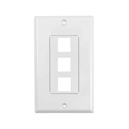 System One WP802 Wallplate  ryhmässä Kotihifi / Tarvikkeet / Liittimet ja paneelit  @ BRL Electronics (815WP803)