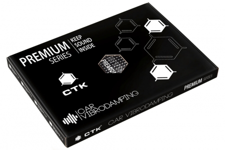 CTK Premium dämpmatta 1.8mm 16 ark - 2,96Kvm ryhmässä Billjud / Tillbehör / Dämpmaterial  @ BRL Electronics (827PREM18)