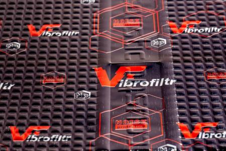 4 mm 50x35cm Vibrofiltr dämpmatta, 10 ark ryhmässä Autohifi / Tarvikkeet / Vaimennusmateriaalit @ BRL Electronics (828VBFNP40)