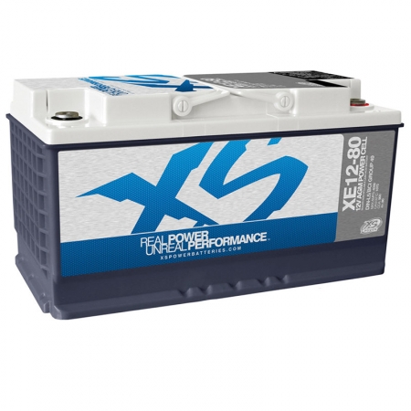 XS Power XE12-80 batteri 12V 100Ah ryhmässä Billjud / Tillbehör / Batterier @ BRL Electronics (835XE1280)