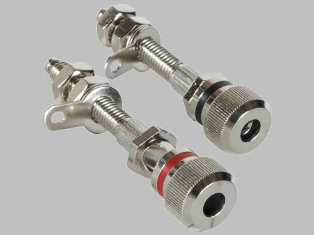 Dayton Audio Högtalarterminaler BPA3-8 nickel ryhmässä Autohifi / Kaapelit / Kaapelitarvikkeet @ BRL Electronics (860BPA38NI)