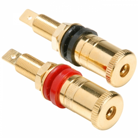 Dayton Audio BPP-G, guldpläterad högtalarterminal ryhmässä Autohifi / Tarvikkeet / Rakennusmateriaalit / Laatitarvikkeet @ BRL Electronics (860BPPG)