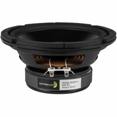Dayton Audio DC160-4, 6.5tums midbas/mellanregister ryhmässä Kotihifi / Rakenna itse / Kaiutinelementit @ BRL Electronics (860DC1604)