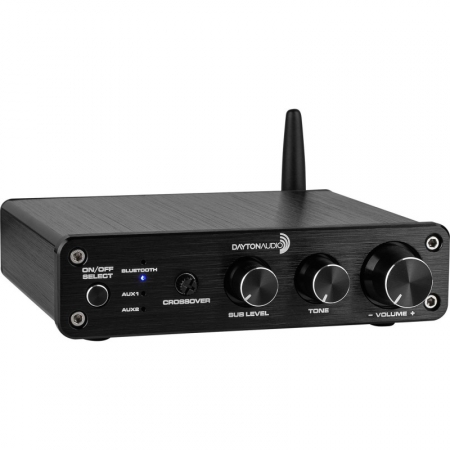 Dayton Audio DTA-2.1BT2 klass D 2.1-förstärkare med Bluetooth ryhmässä Kotihifi / Vahvistimet / Vahvistimet @ BRL Electronics (860DTA21BT2)