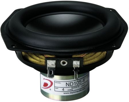 Dayton Audio ND105-4  ryhmässä Kotihifi / Rakenna itse / Kaiutinelementit @ BRL Electronics (860ND1054)