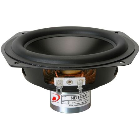 Dayton Audio ND 140-8 ryhmässä Kotihifi / Kaiuttimet / Kaiutinelementit, rakennussarjat / 5,25' @ BRL Electronics (860ND1408)