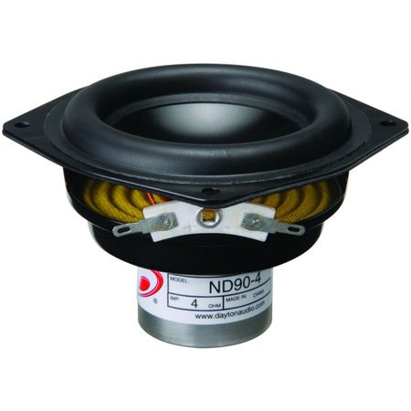 Dayton Audio 3,5tum ND90-4 ryhmässä Kotihifi / Rakenna itse / Kaiutinelementit @ BRL Electronics (860ND904)