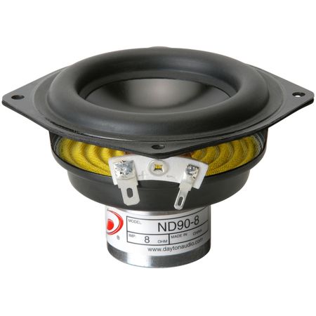 Dayton Audio ND90-8 ryhmässä Kotihifi / Kaiuttimet / Kaiutinelementit, rakennussarjat / 3,5' @ BRL Electronics (860ND908)