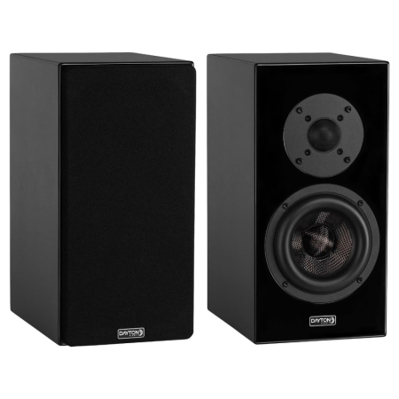 Dayton Audio OPAL1 jalustakaiutin, kiiltävän musta pari ryhmässä Uutuudet @ BRL (860OPAL1B)