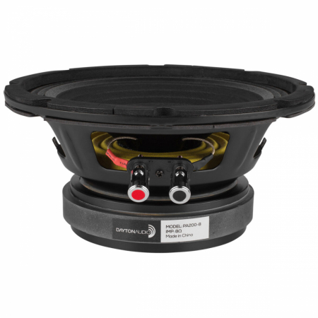 Dayton Audio PA200-8, 8tums midbas ryhmässä Kotihifi / Rakenna itse / Kaiutinelementit @ BRL Electronics (860PA2008)
