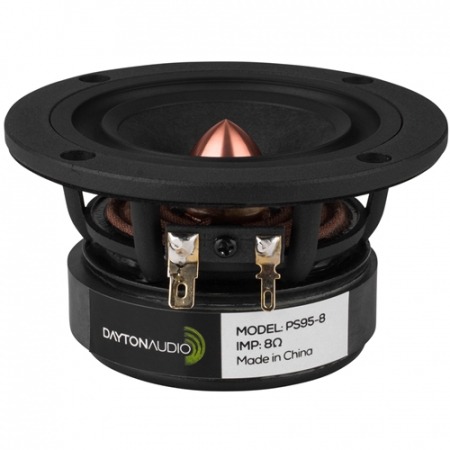 Dayton Audio PS95-8, 3.5tums Point Source-fullregister ryhmässä Kotihifi / Rakenna itse / Kaiutinelementit @ BRL Electronics (860PS958)