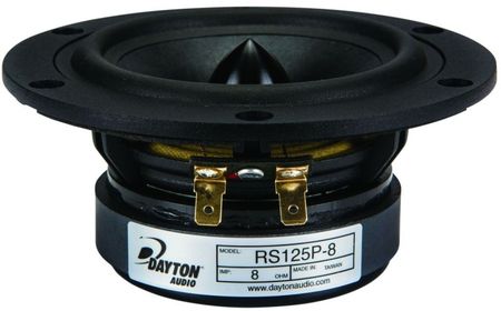 Dayton Audio RS125P-8  ryhmässä Kotihifi / Rakenna itse / Kaiutinelementit @ BRL Electronics (860RS125P8)
