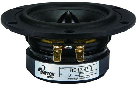 Dayton Audio RS125P-8  ryhmässä Kotihifi / Kaiuttimet / Kaiutinelementit, rakennussarjat / 5,25' @ BRL Electronics (860RS125P8)