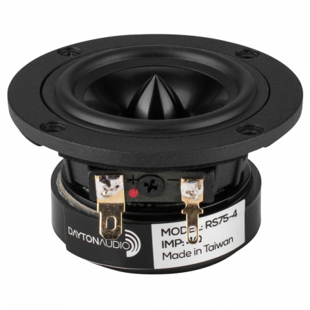 Dayton Audio RS75-4, 3tums mellanregister/fullregister ryhmässä Kotihifi / Rakenna itse / Kaiutinelementit @ BRL Electronics (860RS754)