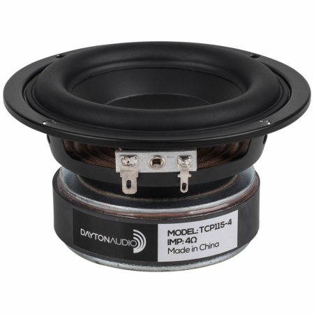 Dayton Audio TCP115-4, 4tums midbas ryhmässä Kotihifi / Rakenna itse / Kaiutinelementit @ BRL Electronics (860TCP1154)