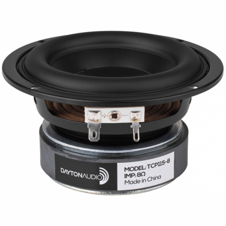 Dayton Audio TCP115-8, 4tums midbas ryhmässä Kotihifi / Rakenna itse / Kaiutinelementit @ BRL Electronics (860TCP1158)
