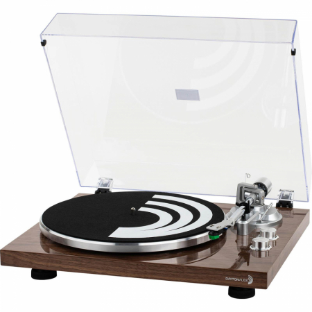 Dayton Audio TT-1BTW, skivspelare med BT, USB och inbyggt RIAA, trä ryhmässä Kotihifi / Hifi / Levysoittimet @ BRL Electronics (860TT1BTW)