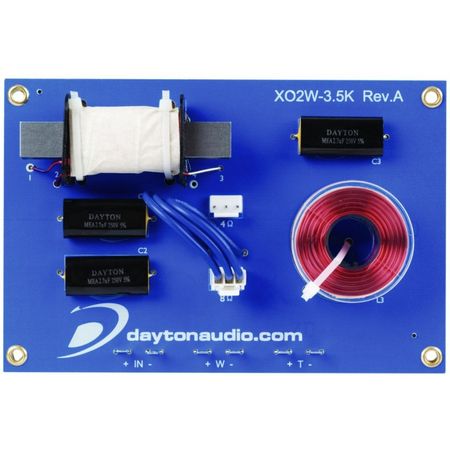 Dayton Audio XO2W-3.5K  ryhmässä Kotihifi / Rakenna itse / Jakosuotimet @ BRL Electronics (860XO2W35K)